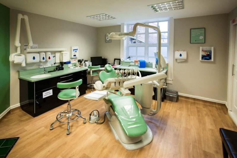 Photo of a dental treatment room at Wycherley's Dental Practice