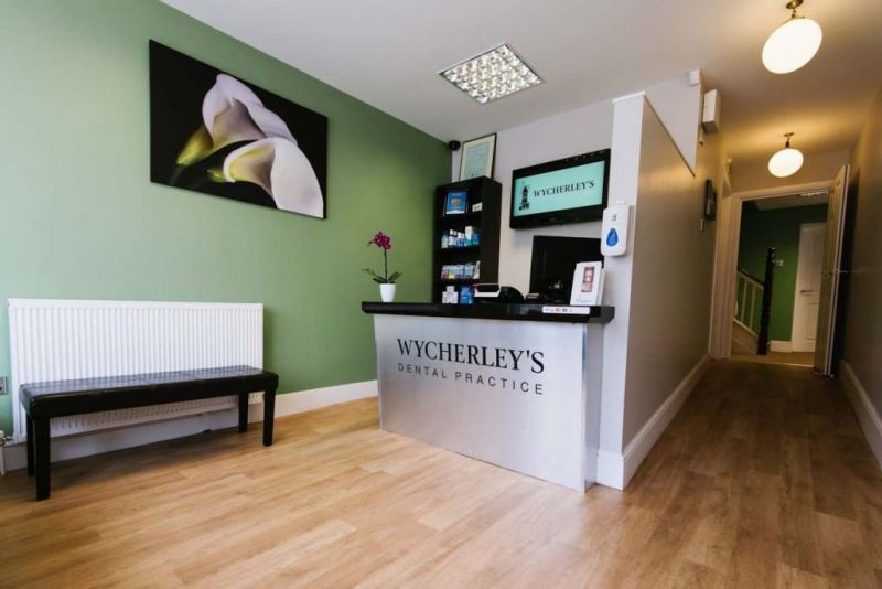 Reception at Wycherleys Dental Practice